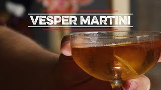 Vesper Martini  How to Drink [upl. by Yniatirb]