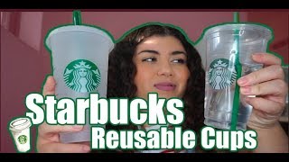 Starbucks Reusable Cups [upl. by Enilorak401]