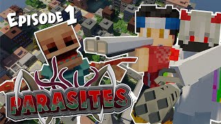 Minecraft Scape and Run Parasites Episode 1  THE APOCALYPSE [upl. by Tormoria]