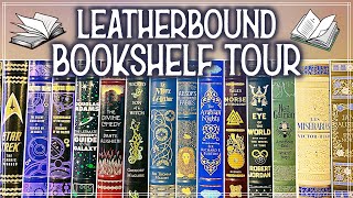 LEATHERBOUND BOOKSHELF TOUR 2021  Easton Press Barnes amp Noble Collectible Editions etc [upl. by Lydon]