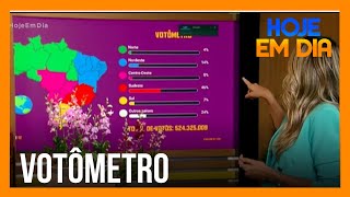 Votômetro mostra a distribuição dos votos na final de A Fazenda 12 [upl. by Eednarb]