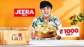 Rs100 vs Rs200 vs Rs1000 Jeera Rice [upl. by Dajma]