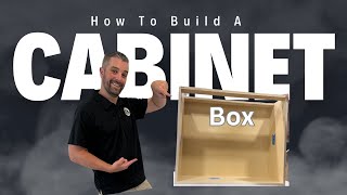 Easiest Way to Build a Cabinet Box [upl. by Neelahs]