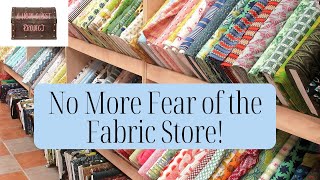 How to Buy Fabric  Beginner Sewing Class  Intro to types of Fabric [upl. by Rodavlas]