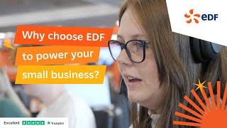 EDF Small Business Director Jon Perks on why you should choose EDF as your business energy supplier [upl. by Irovi652]