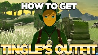 How to Get Tingles Outfit in Breath of the Wild Expansion Pass DLC Pack 1  Austin John Plays [upl. by Holds]