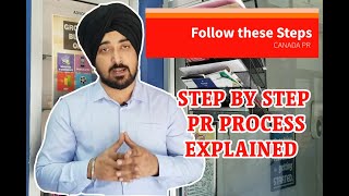 How to apply Canada permanent Residency  PR  COPR step by step Explanation Vol 1 [upl. by Langer607]