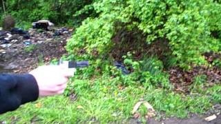 Shooting derringer 22 Flobert 6mm gun [upl. by Anuqahs]