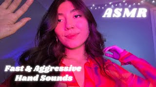 ASMR  Fast Hand Sounds amp Movements 🫶🏻✨ [upl. by Aek]