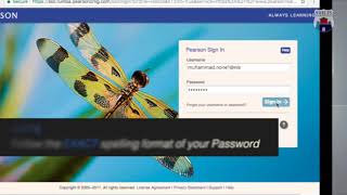 Pearson Realize Login Tutorial [upl. by Boor669]