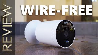 Kami WireFree Battery Powered Outdoor Security Camera Review [upl. by Scevour363]