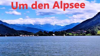 Wandern im Allgäu  Um den Großen Alpsee2020 4k [upl. by Mode]