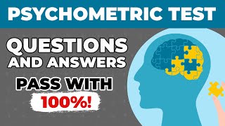 How to Pass Psychometric Test Questions and Answers  Pass with 100 percent [upl. by Onstad705]