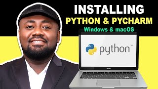 Installing Python amp PyCharm IDE on Windows and macOS StepbyStep Guide [upl. by Golanka]