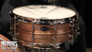 Craviotto 14 x 55 AK Diamond Copper Snare Drum 4350 [upl. by Nesral]