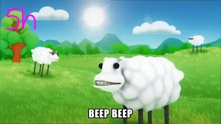 Beep Beep Im a Sheep Remix  The Living Tombstone  5 HOURS VERSION HD 720p nonstop [upl. by Siblee]