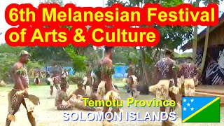 Temotu Province Solomon Islands 6th Melanesian Festival of Arts and Culture [upl. by Anyrtak]