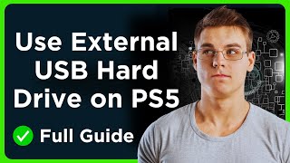 How to use External USB Hard Drive on PS5 Step By Step [upl. by Batha243]