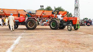 Arjun 605 vs swaraj 855 sirra tractor tochan [upl. by Arras]