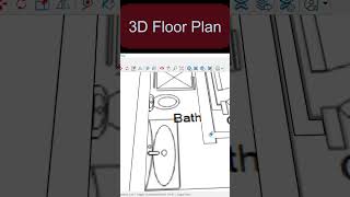 3D Floor PlanSketchup [upl. by Gentes]