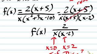 finding and classifying discontinuities [upl. by Painter847]