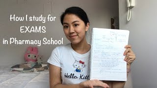 How I study for exams in Pharmacy School [upl. by Reamonn]