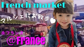 【マルシェ】南フランスの田舎のグルメマルシェへ★French market★ [upl. by Edsel]