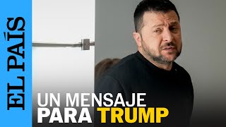 GUERRA UCRANIA  Zelenski quotSi Trump acaba con la guerra en 24 horas que venga a Kievquot  EL PAÍS [upl. by Darleen]