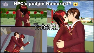 👉🏻 Como Fazer os NPCs Se Beijarem🔥 🔥😱 🌺 Sakura School Simulator [upl. by Alfons589]