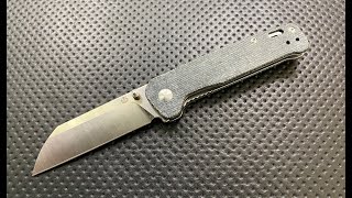 The QSP Knives Penguin Pocketknife The Full Nick Shabazz Review [upl. by Yecrad]