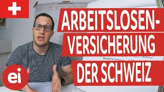 Die schweizer Arbeitslosenversicherung ALV einfach erklärt [upl. by Hcra713]