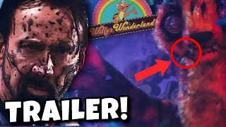 Willys Wonderland 2021 Trailer Breakdown amp REACTION WOW [upl. by Atirrehs315]