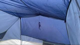 Review Coleman Skydome Tent XL 81012 Person Camping Tent Blue Nights [upl. by Llertnod]