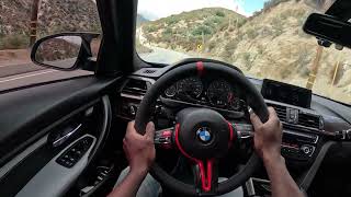 Best Sounding BMW F80 M3 Exhaust POV Drive [upl. by Dorren]