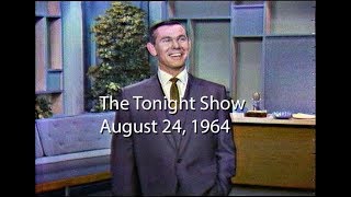 The Tonight Show August 24 1964 [upl. by Eleik360]