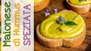 Crema di ceci speziata  Spicy Hummus Maio [upl. by Adnahsal]