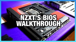 NZXT N7 Motherboard BIOS Walkthrough  ECS UEFI at CES [upl. by Levenson]