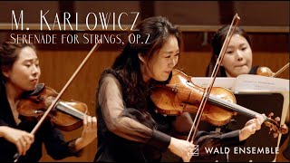 M Karłowicz Serenade for Strings Op2  Wald Ensemble 발트앙상블 [upl. by Nilsoj]