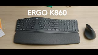 ERGO K860 Ergonomic Split Keyboard [upl. by Rona]