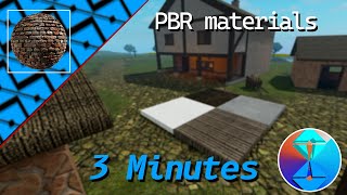 How to use PBR materials SurfaceApperance  Roblox Studio [upl. by Aimak225]