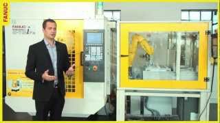 Centre dUsinage FANUC Robodrill [upl. by Otreblif]