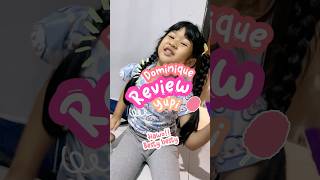 DOMINIQUE RIVIEW YUPI LUCU viralvideo shortviral shortvideo trending trend viralshorts [upl. by Bellis]