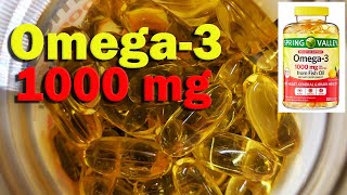 Spring Valley Omega3 from Fish Oil REVIEW [upl. by Havot]