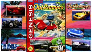 OutRunners 25 Stage 9 Switzerland SEGA GENMD  OST [upl. by Rebecca157]