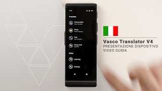 Vasco Translator V4  Presentazione del dispositivo [upl. by Ralli906]