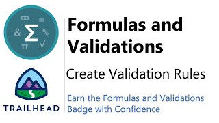 Create Validation Rules  Trailhead  Answered and Explained [upl. by Slin59]