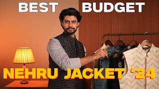 INDIAN OUTFITS WITH NEHRU JACKETS  DIWALI AND WEDDING OUTFITS [upl. by Putscher691]