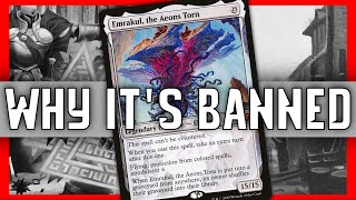 Why is Emrakul Banned in Commander  Magic the Gathering shorts [upl. by Naji188]