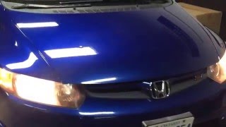 20062011 Honda Civic Si  LED Headlight Upgrade [upl. by Enirol984]