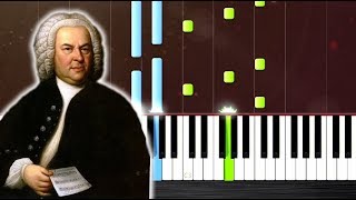 Bach  Prelude 1 in C Major BWV 846  Piano Tutorial by PlutaX [upl. by Ayardna]